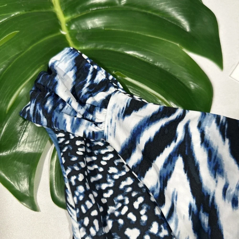 NWT $62 La Blanca [ 16 ] Animal Instinct Reversible Hipster‎ Bikini Bottoms